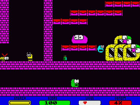 Willy The Wasp Screenshot 20 (ZX Vega)