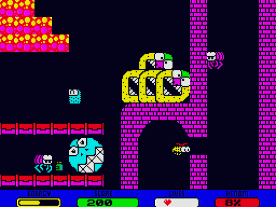 Willy The Wasp Screenshot 27 (ZX Vega)