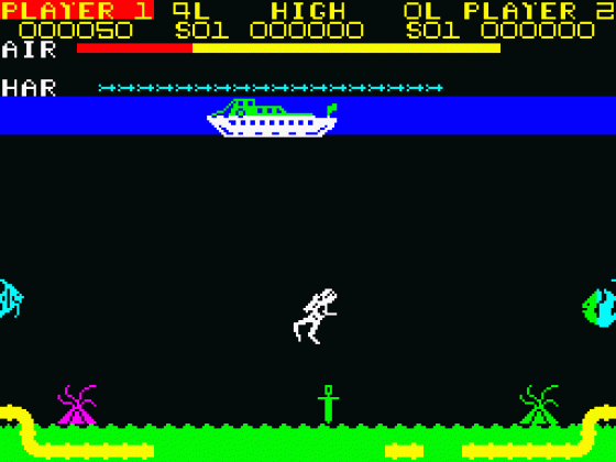 Devil Diver Screenshot 5 (ZX Vega)