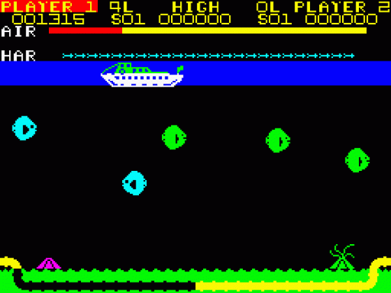 Devil Diver Screenshot 8 (ZX Vega)