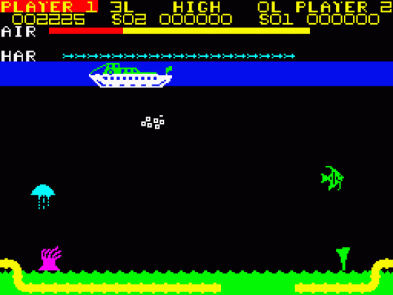 Devil Diver Screenshot 12 (ZX Vega)