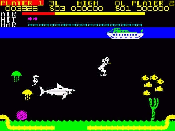 Devil Diver Screenshot 13 (ZX Vega)