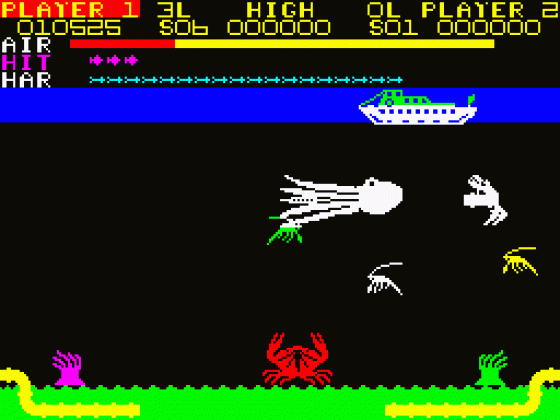 Devil Diver Screenshot 19 (ZX Vega)