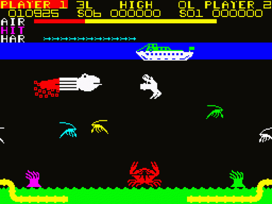 Devil Diver Screenshot 20 (ZX Vega)