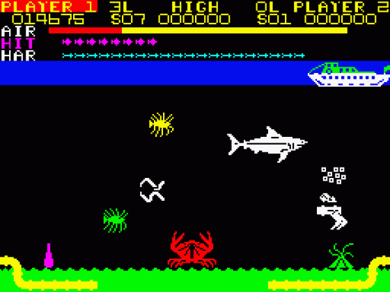 Devil Diver Screenshot 22 (ZX Vega)