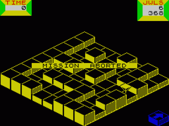 Spindizzy Screenshot 14 (ZX Vega)