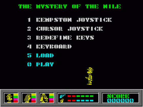 Mystery Of The Nile Screenshot 20 (ZX Vega)