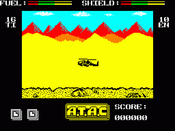A.T.A.C. Screenshot 1 (ZX Vega)