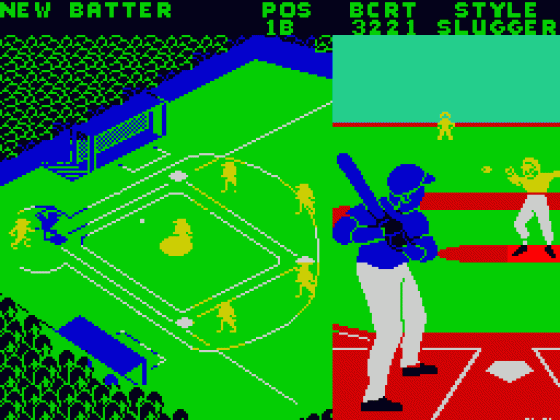 Championship Baseball Screenshot 1 (ZX Vega)