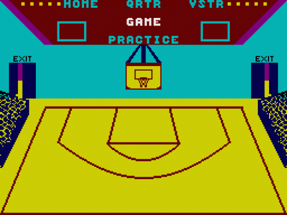 GBA Championship Basketball Screenshot 6 (ZX Vega)