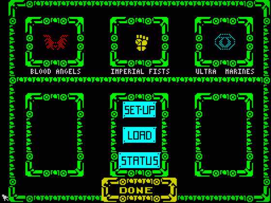 Space Crusade Screenshot 15 (ZX Vega)