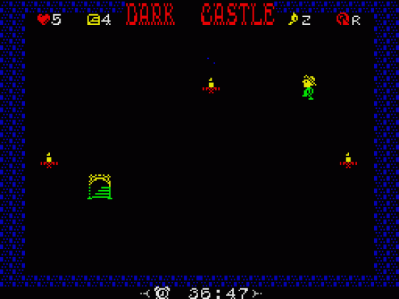 Dark Castle Screenshot 17 (ZX Vega)