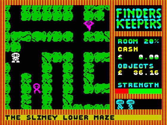 Finders Keepers Screenshot 7 (ZX Vega)