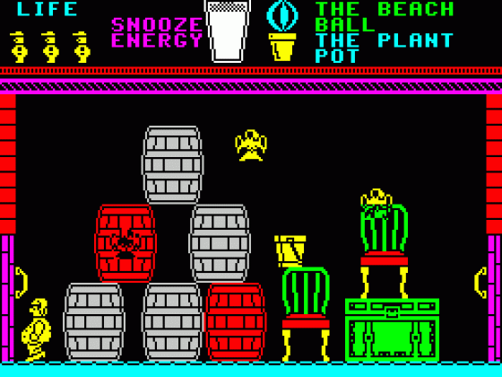 Pyjamarama Screenshot 5 (ZX Vega)