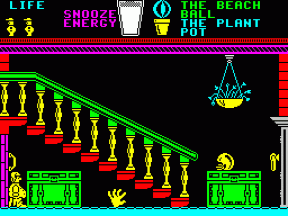 Pyjamarama Screenshot 7 (ZX Vega)