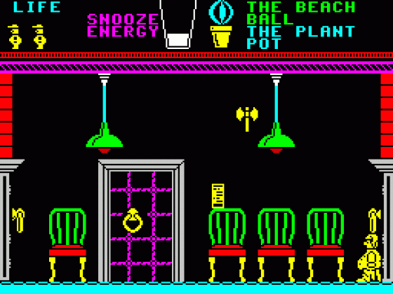 Pyjamarama Screenshot 9 (ZX Vega)