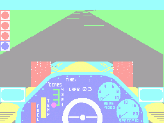 Chequered Flag Screenshot 6 (ZX Vega)