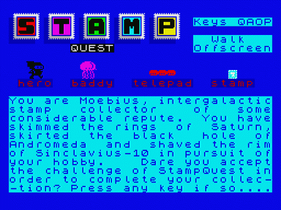 Stamp Quest Screenshot 11 (ZX Vega)