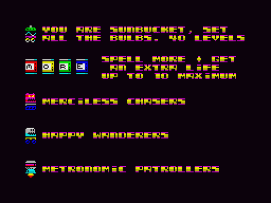 Sun Bucket Screenshot 13 (ZX Vega)