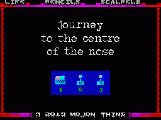 Journey To The Centre Of The Nose