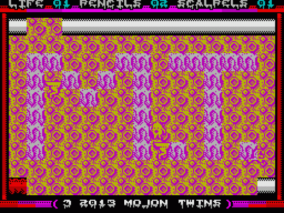 Journey To The Centre Of The Nose Screenshot 13 (ZX Vega)