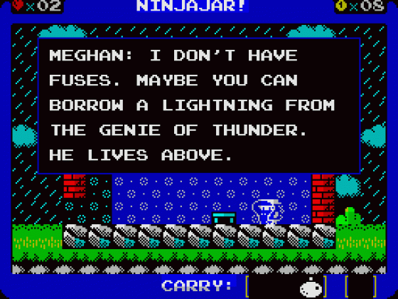 Ninjajar Screenshot 52 (ZX Vega)