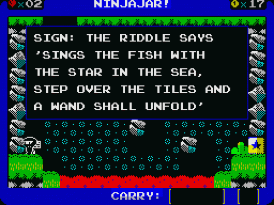 Ninjajar Screenshot 67 (ZX Vega)