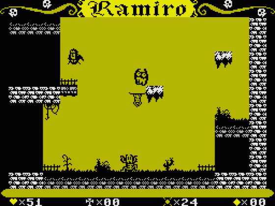 Ramire The Vampire 2 Screenshot 15 (ZX Vega)