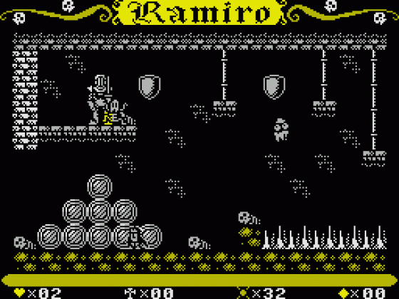 Ramire The Vampire 2 Screenshot 22 (ZX Vega)