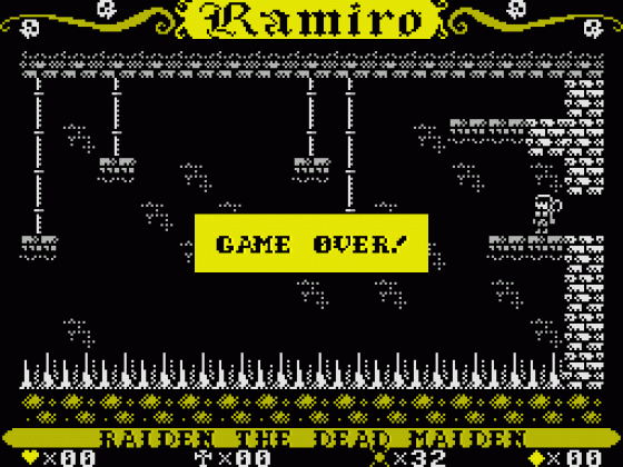 Ramire The Vampire 2 Screenshot 23 (ZX Vega)