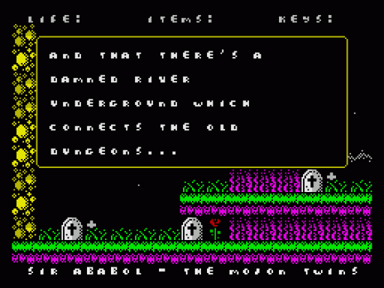 Sir Ababol DX Screenshot 12 (ZX Vega)