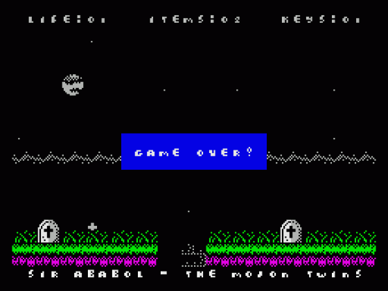 Sir Ababol DX Screenshot 18 (ZX Vega)