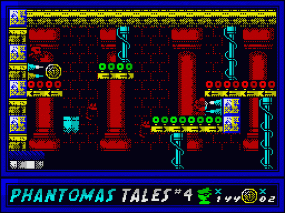 Phantomas Tales #4 Screenshot 13 (ZX Vega)