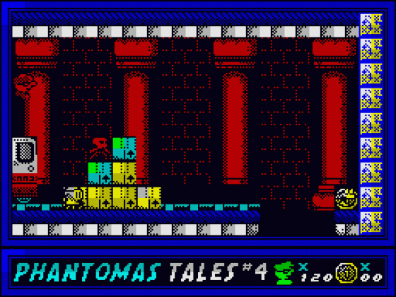 Phantomas Tales #4 Screenshot 24 (ZX Vega)