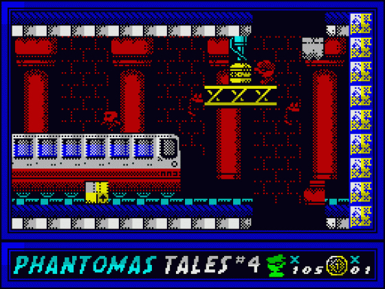 Phantomas Tales #4 Screenshot 25 (ZX Vega)