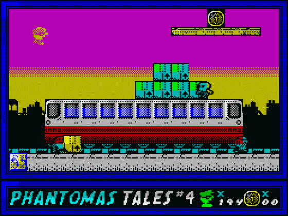 Phantomas Tales #4 Screenshot 28 (ZX Vega)