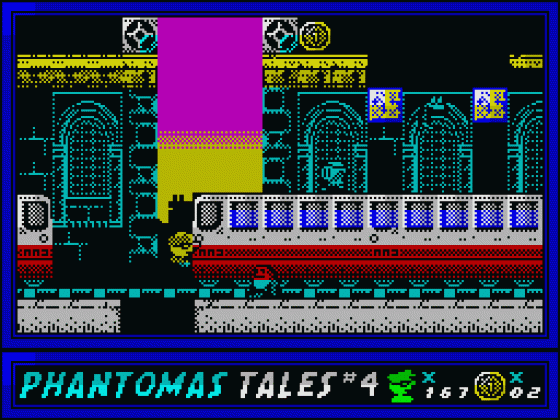 Phantomas Tales #4 Screenshot 30 (ZX Vega)