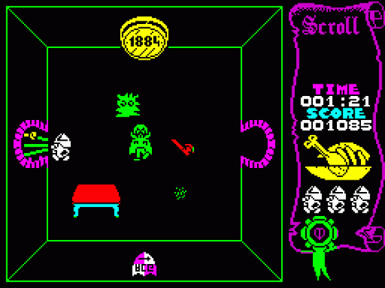 Atic Atac Screenshot 8 (ZX Vega)