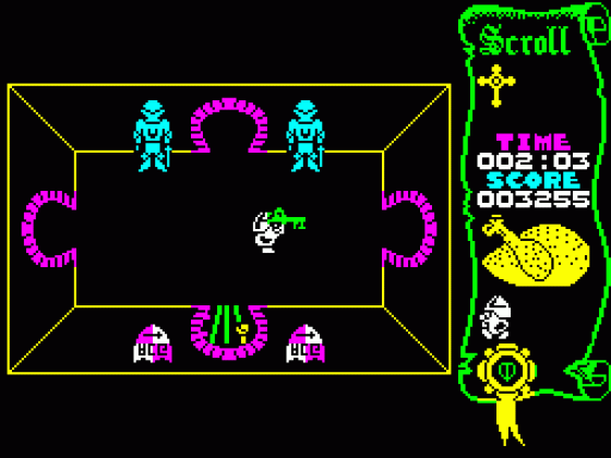 Atic Atac Screenshot 11 (ZX Vega)