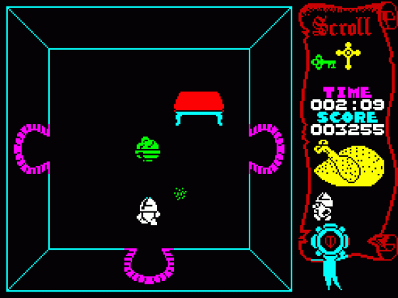 Atic Atac Screenshot 13 (ZX Vega)