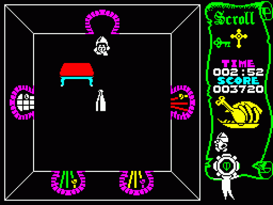 Atic Atac Screenshot 17 (ZX Vega)