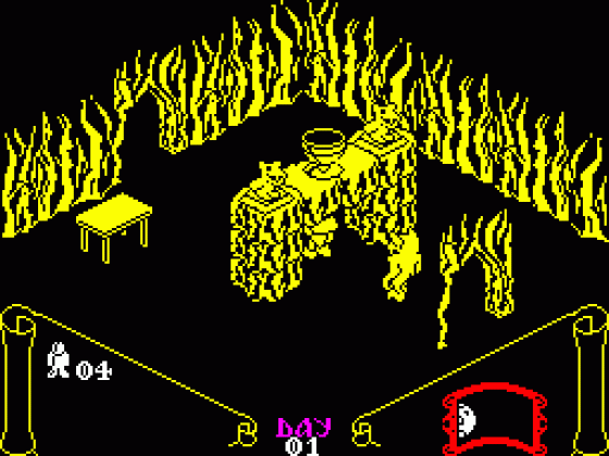 Knight Lore Screenshot 7 (ZX Vega)