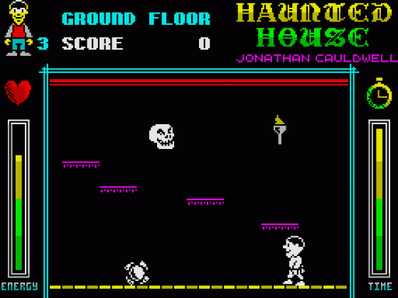 Haunted House Screenshot 5 (ZX Vega)