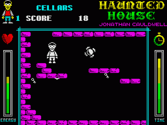 Haunted House Screenshot 20 (ZX Vega)