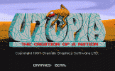 Utopia: The Creation Of A Nation Loading Screen For The Atari ST