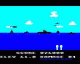 Beach Head Screenshot 5 (Acorn Electron)