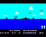 Beach Head Screenshot 6 (Acorn Electron)