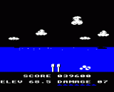 Beach Head Screenshot 8 (Acorn Electron)