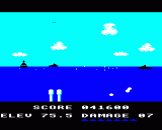 Beach Head Screenshot 9 (Acorn Electron)