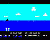 Beach Head Screenshot 20 (Acorn Electron)